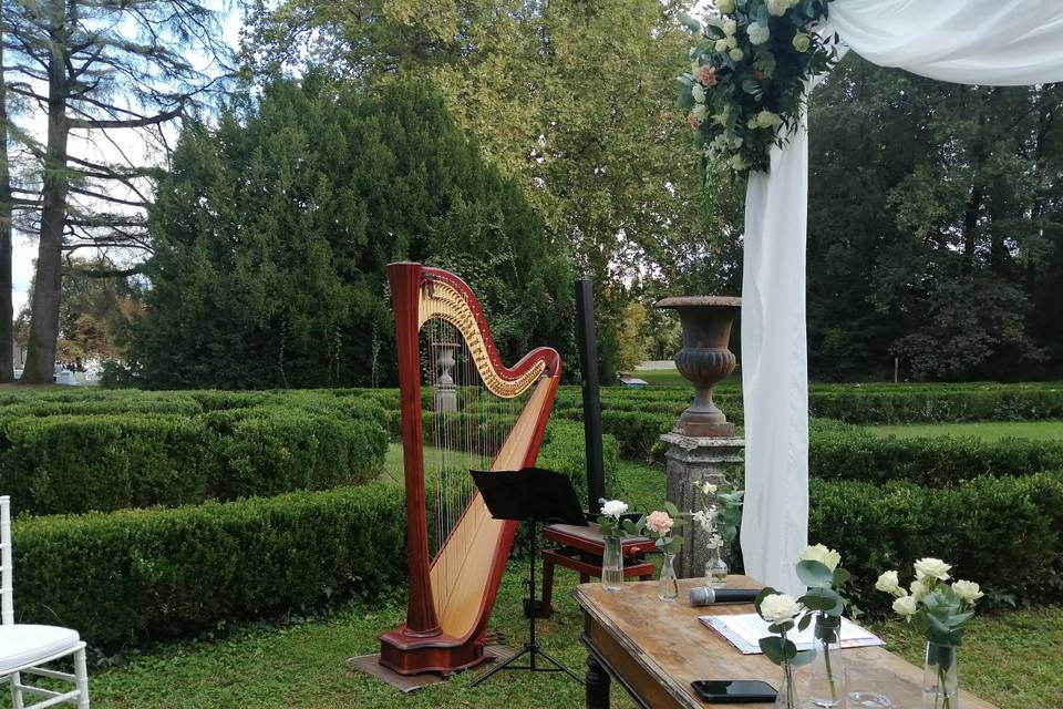 Magnani-Rocca, Matrimonio