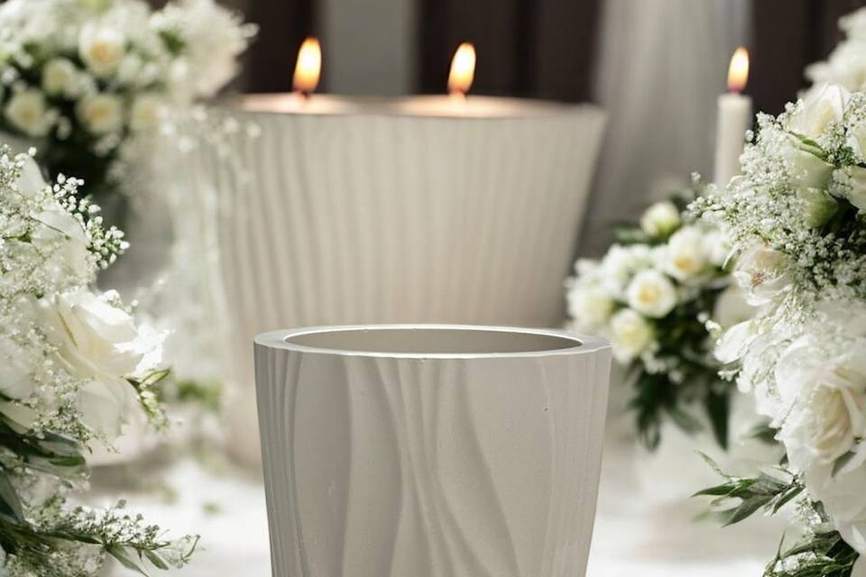 Vaso, portacandele