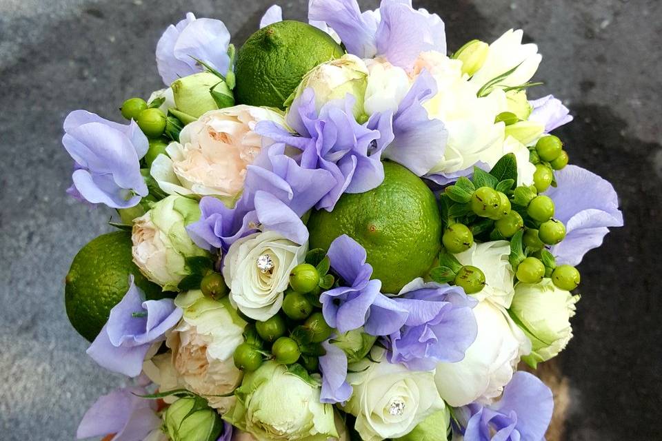 Bouquet con lime