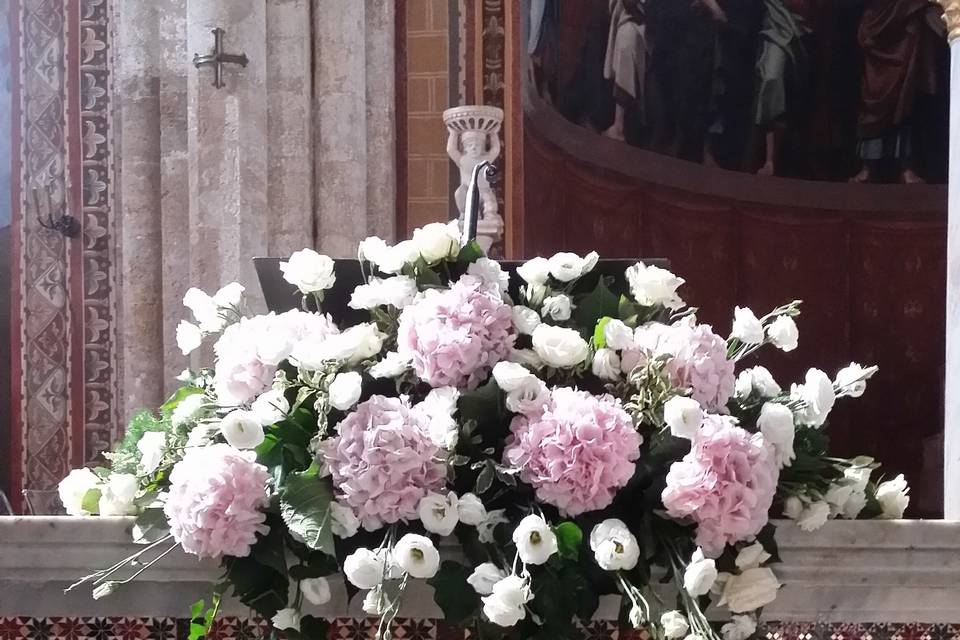 Ortensie e lisianthus