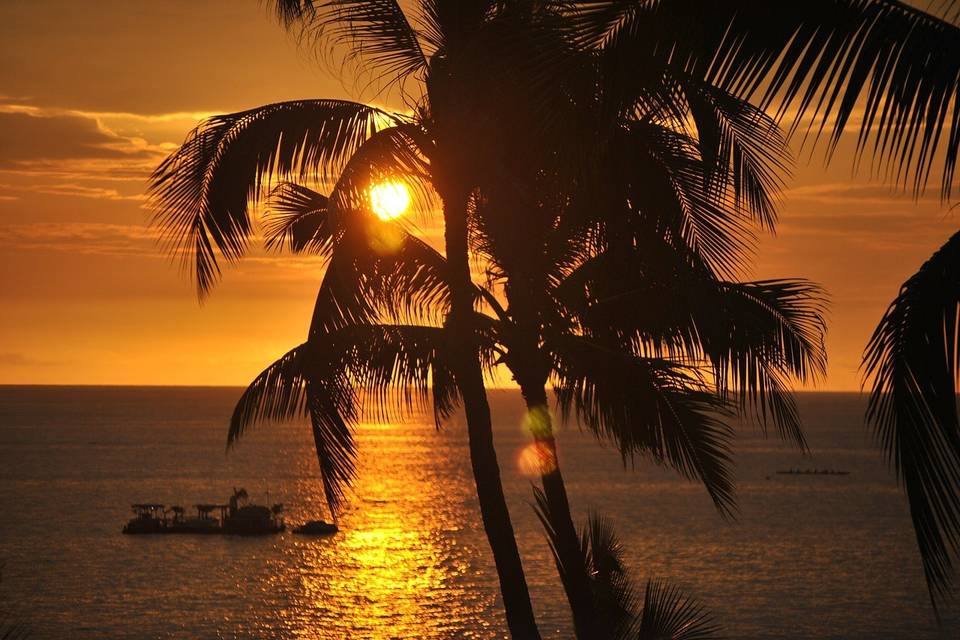 Tramonto hawaiano