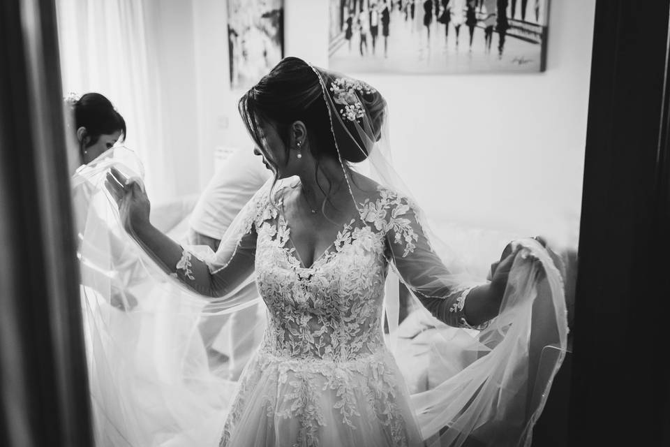 Sposa vestita