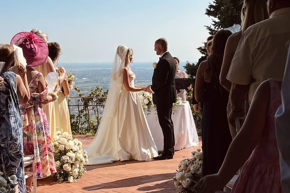 Ceremony on site..