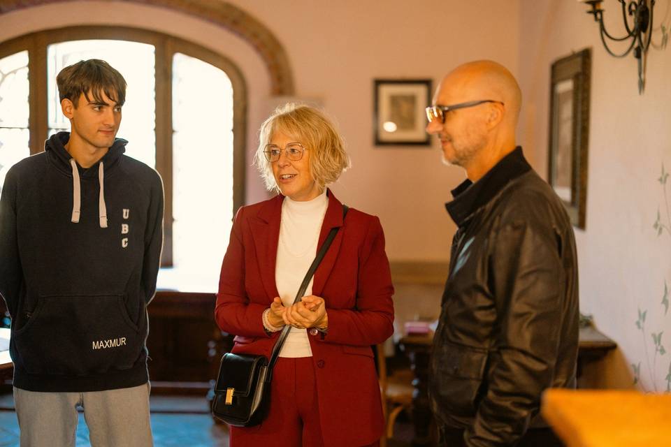 FOTO_ ORGANIZZATRICE CON I SOCI