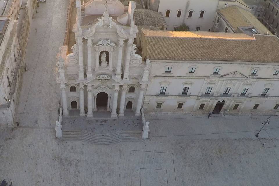 Duomo di Siracusa Drone 4k