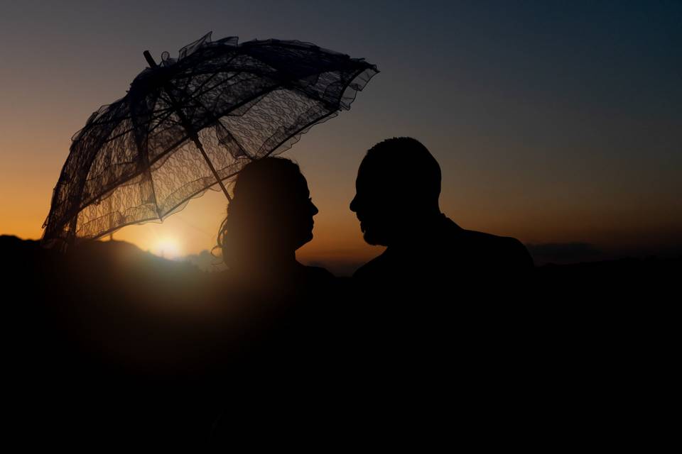 Matrimonio al tramonto