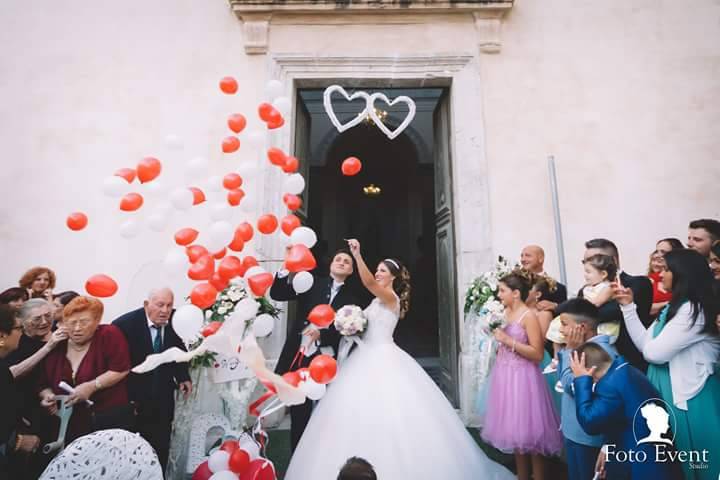 Lancio dei palloncini