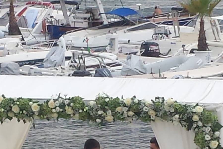 Matrimonio sul pontile