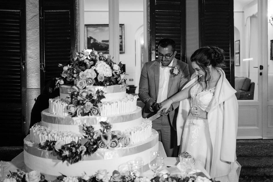 Wedding cake Bellagio Lake Com