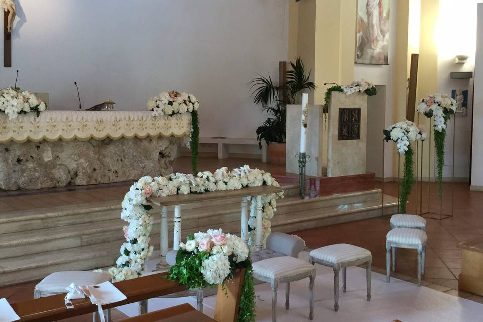 Allestimento chiesa