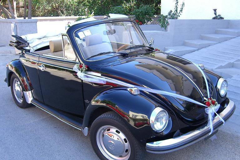 Maggiolone Cabrio nero del '74