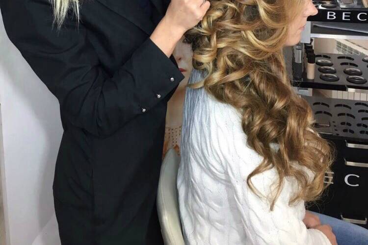 Back stage