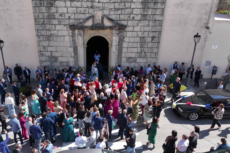 Drone chiesa coro 2