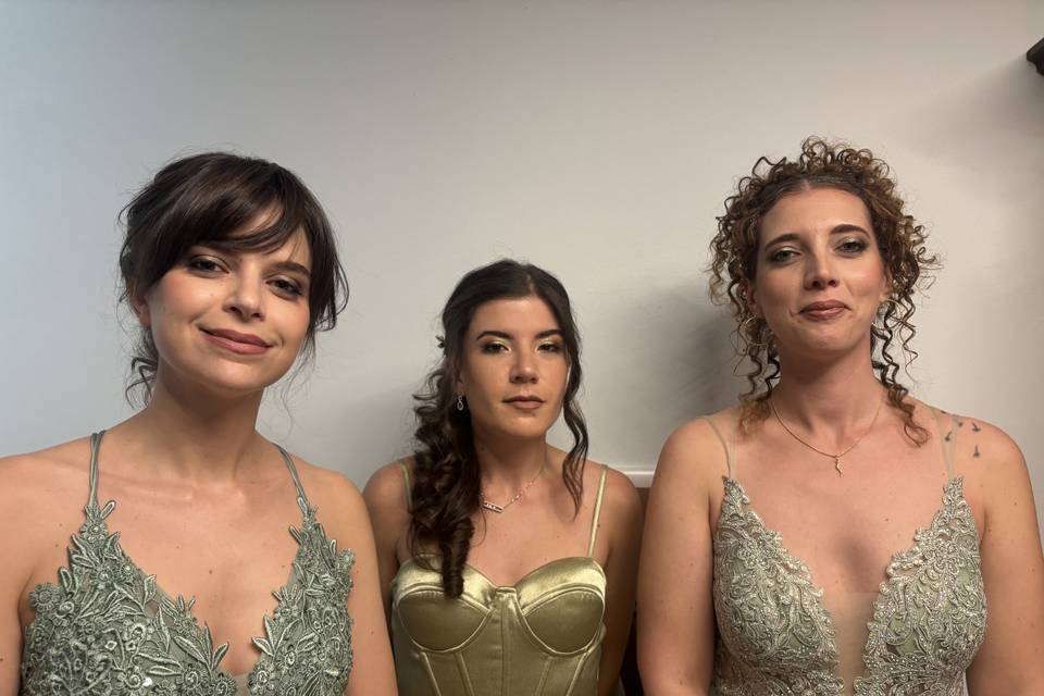 trucco damigelle
