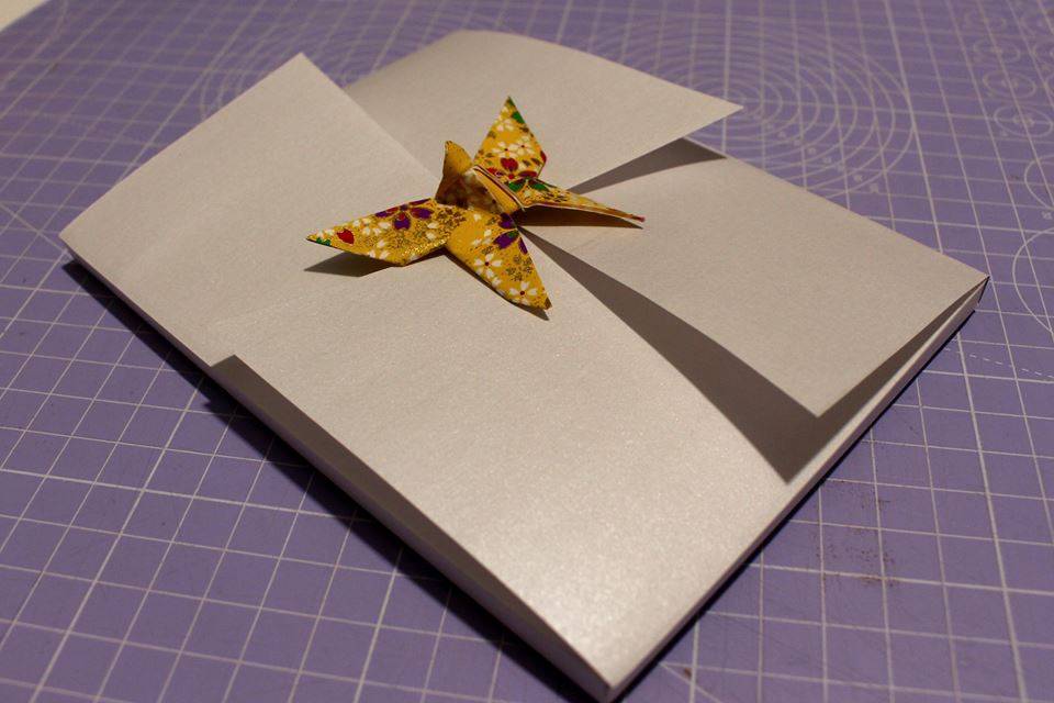 Custodia origami per libro