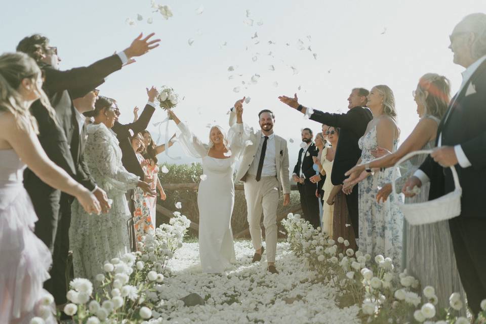 Ceremony at Villa Valgiano