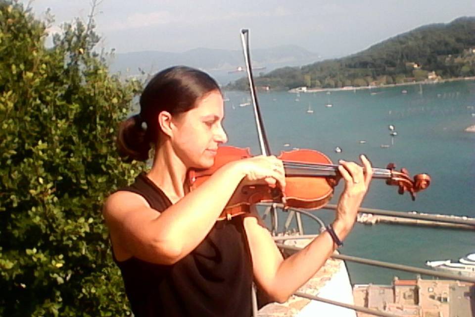 Violino a Portovenere!