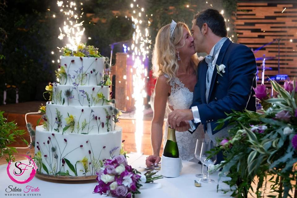 Silvia Forte Wedding Day