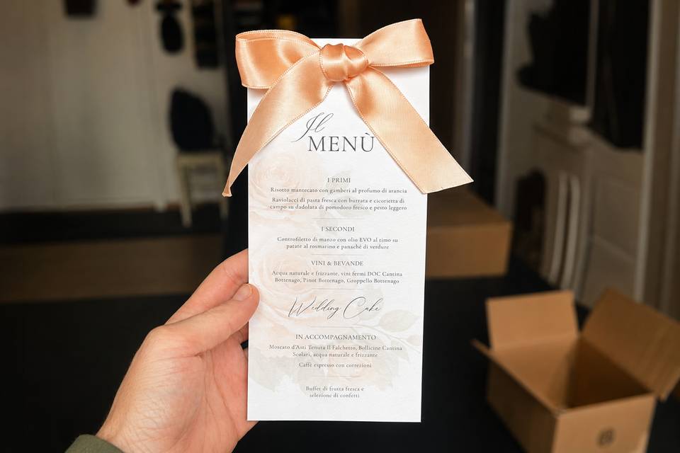 Menu cena