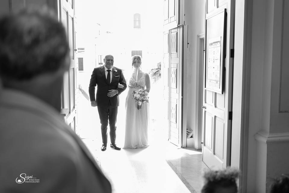 L'arrivo della sposa