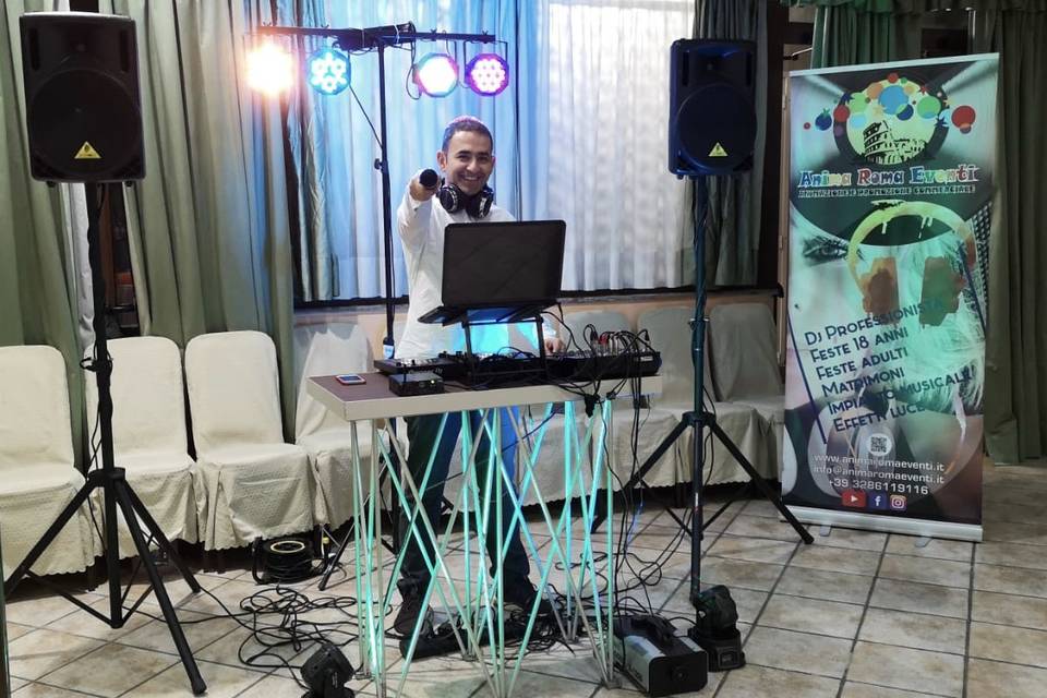 Allestimento Dj Set