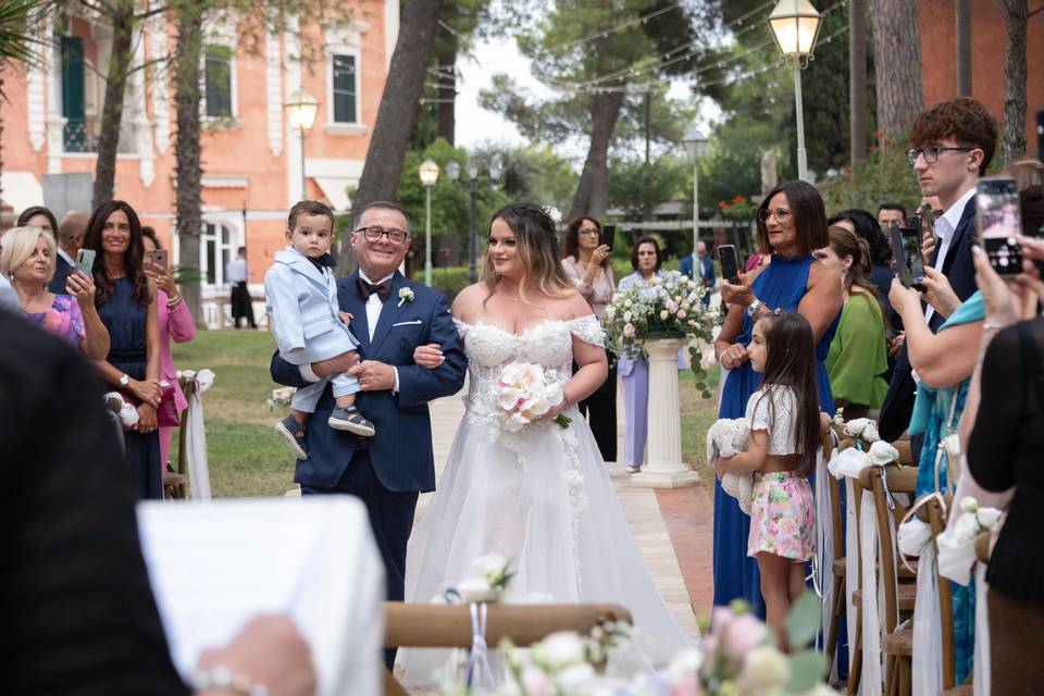 L'arrivo della sposa