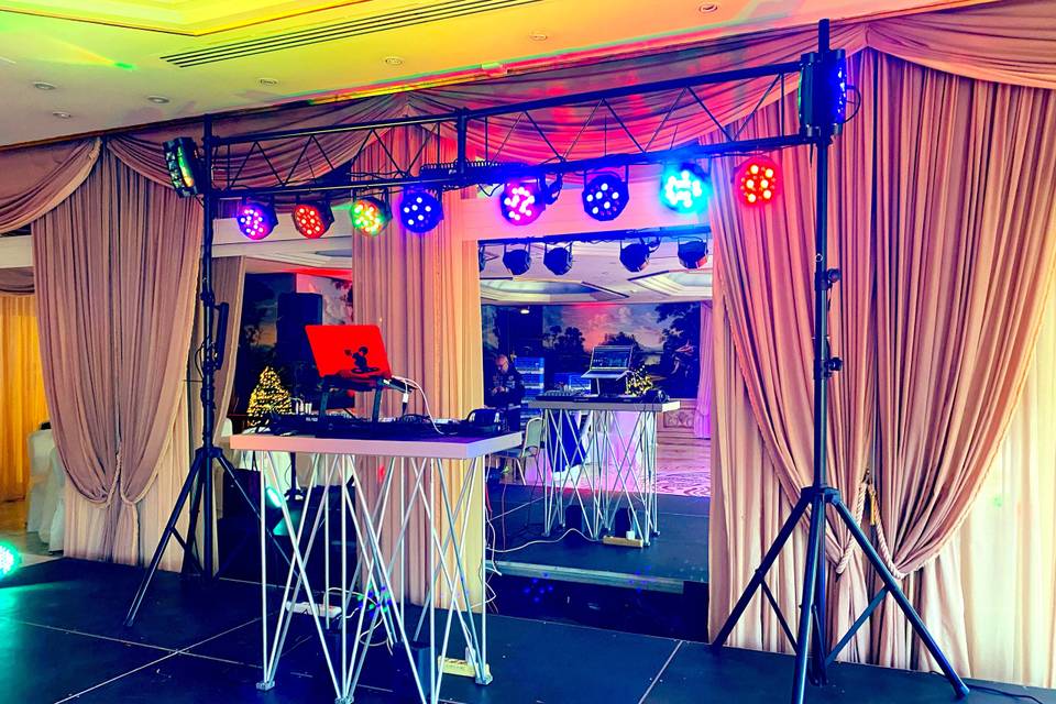 Allestimento Dj Set
