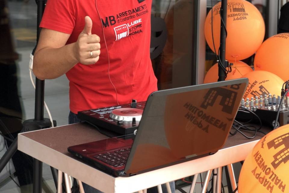 Allestimento Dj Set