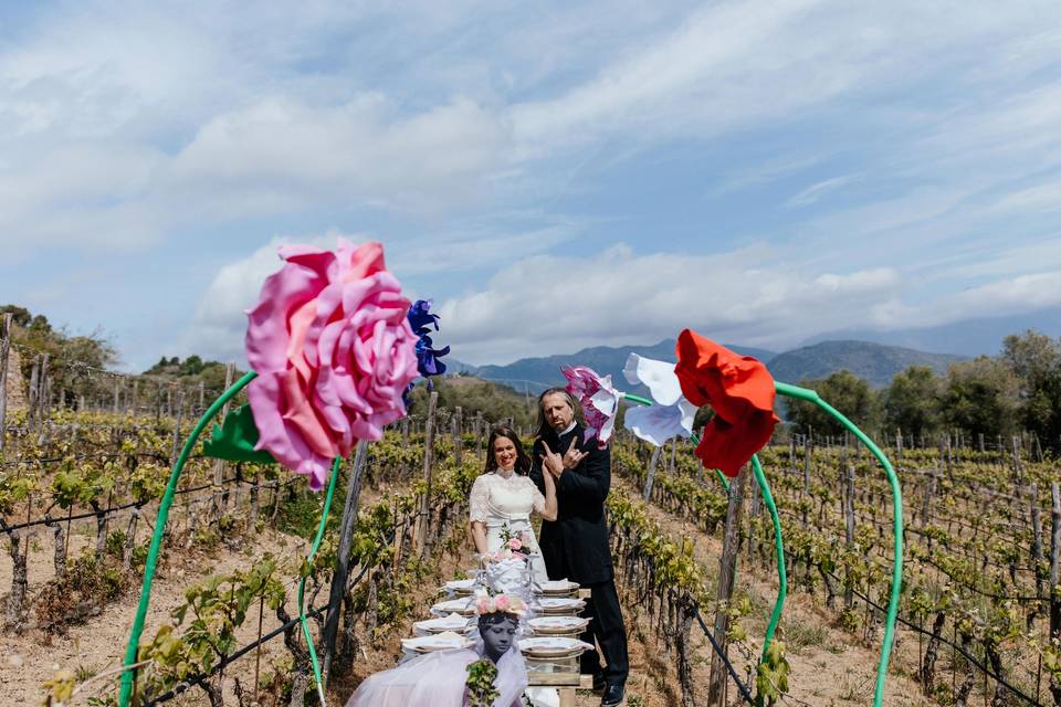 Wedding in vigna