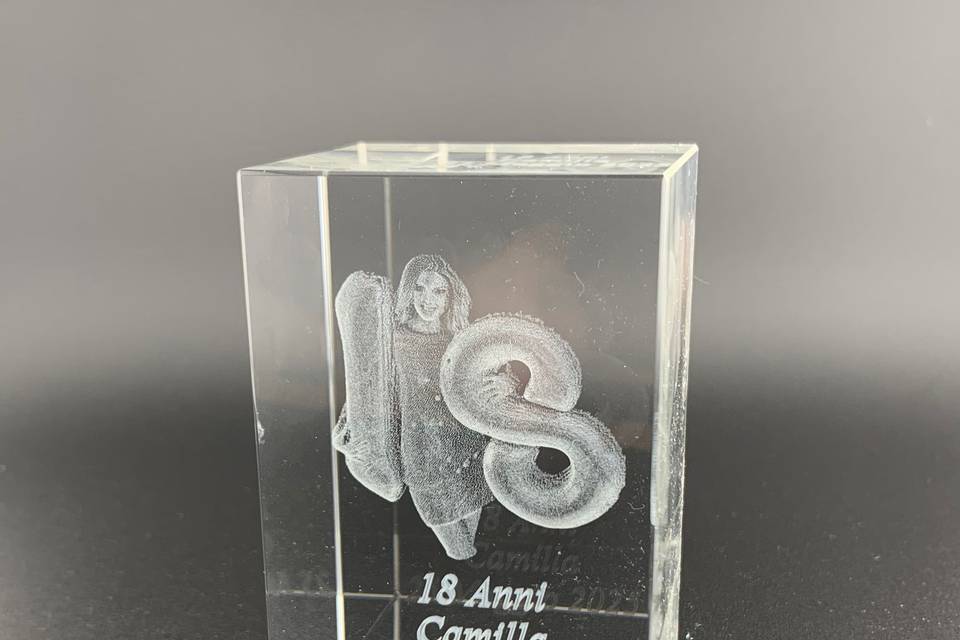 Cristallo 50x50x80 mm