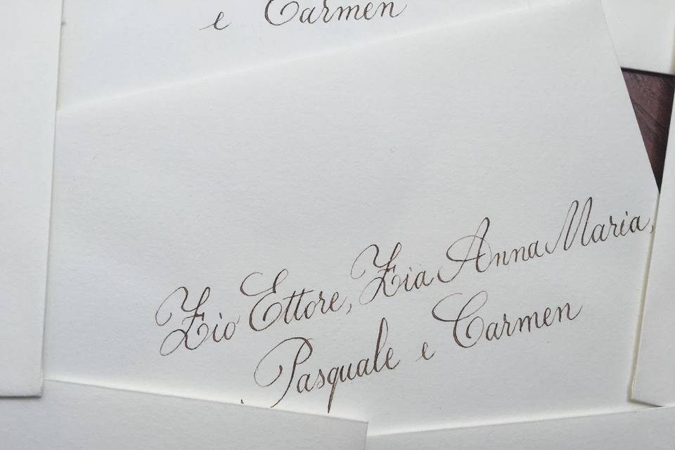 Calligrafia buste