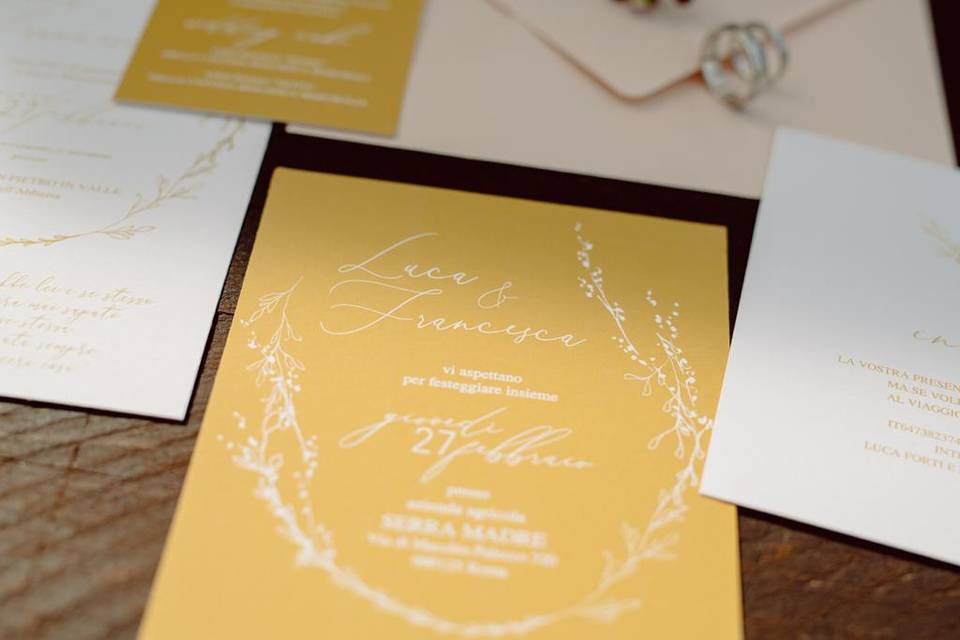 Wedding invitation