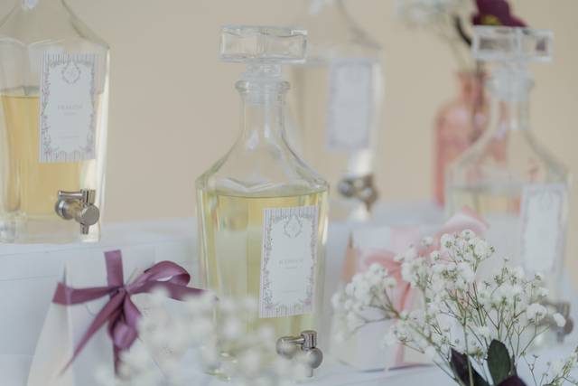 Parfum bar con bomboniere