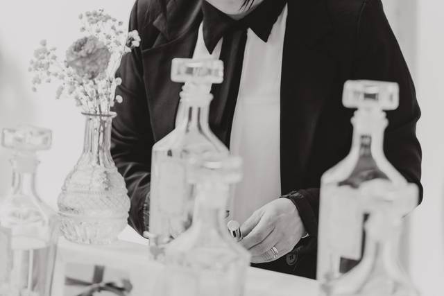 Parfum bar con bomboniere