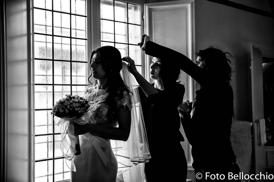 Preparazione sposa