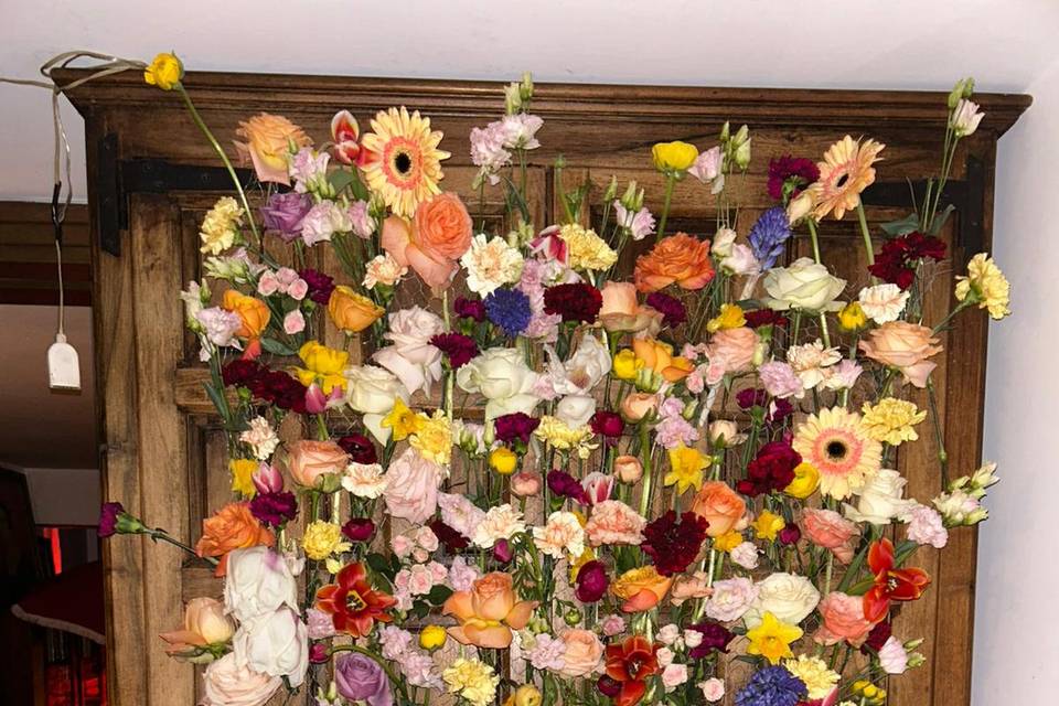 Photobooth florale
