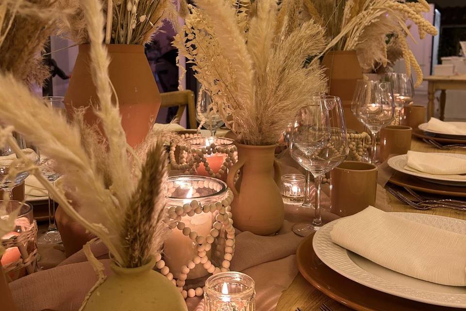 Allestimento pampas