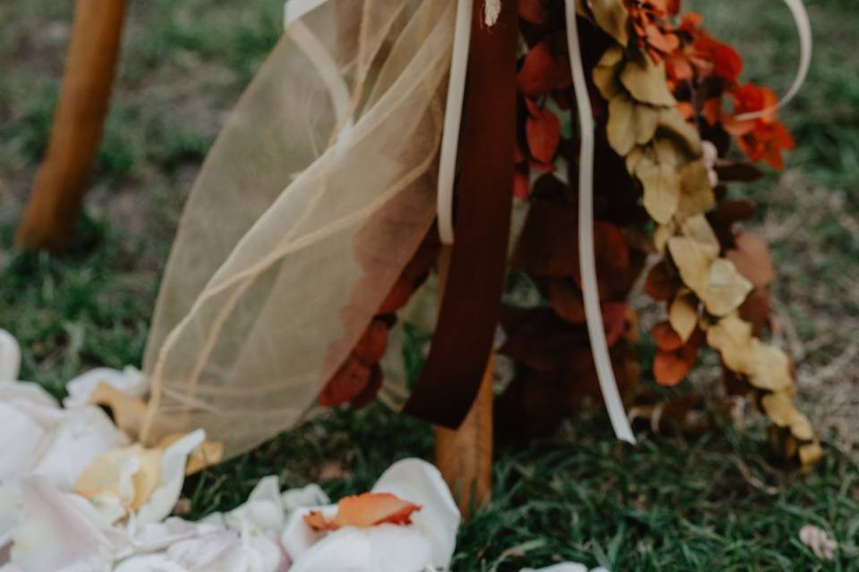 Dettaglio sedia cerimonia