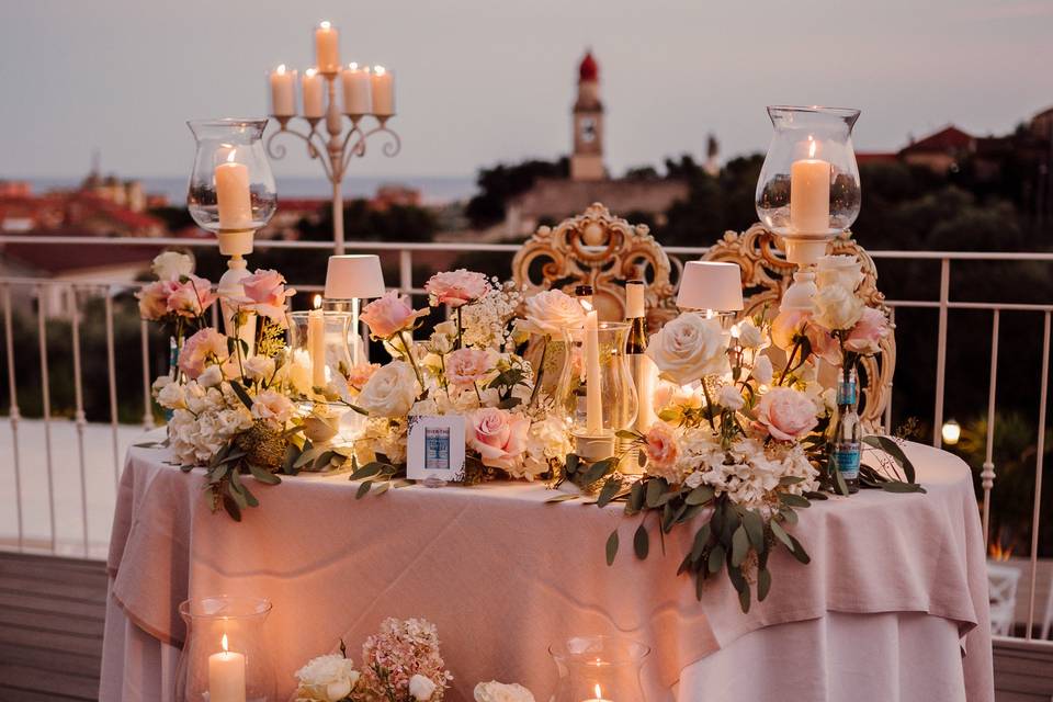 Tavolo sposi