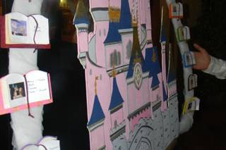 Tableau Disney in legno