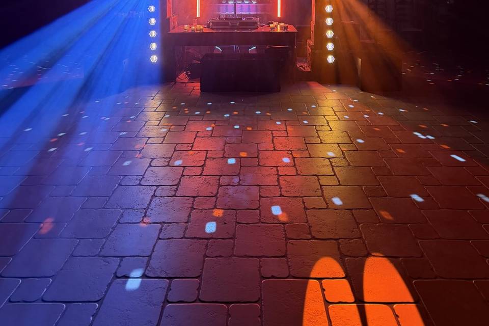 Setup vintage e Discoball