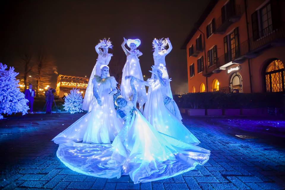 Farfalle luminose wedding