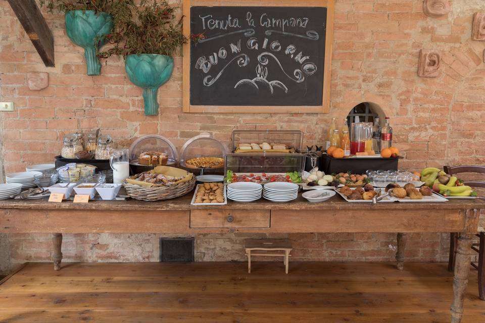 Buffet colazione