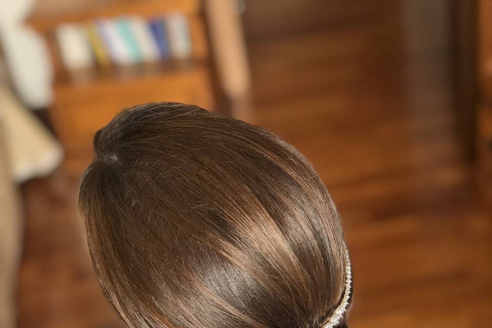 Chignon pulito