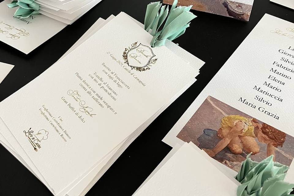 Allestimento tavolo anni 30