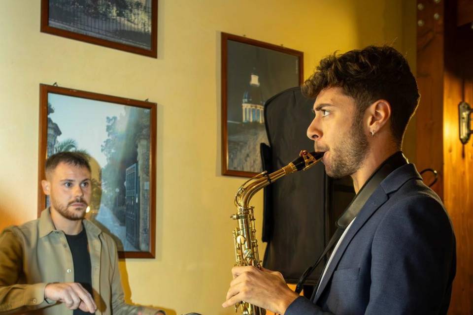 Dj set sax matrimonio