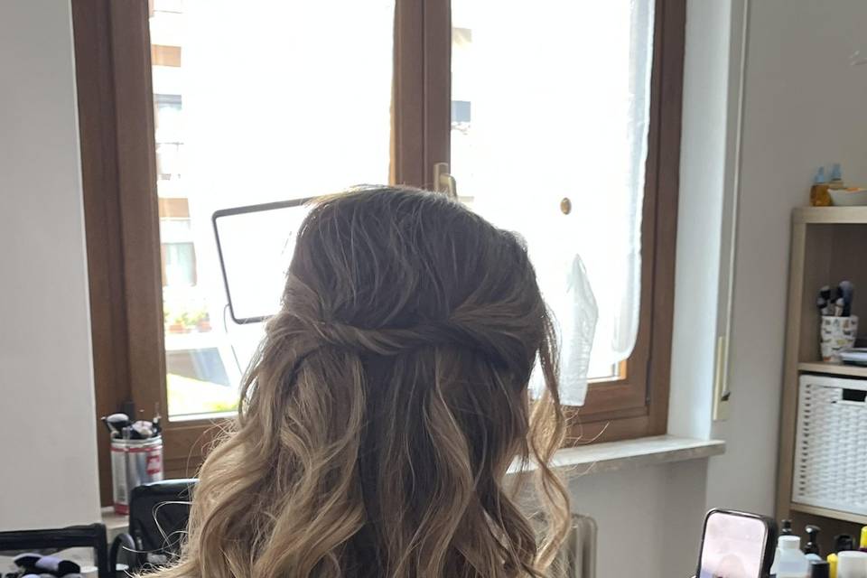 Hairstyle - wedding