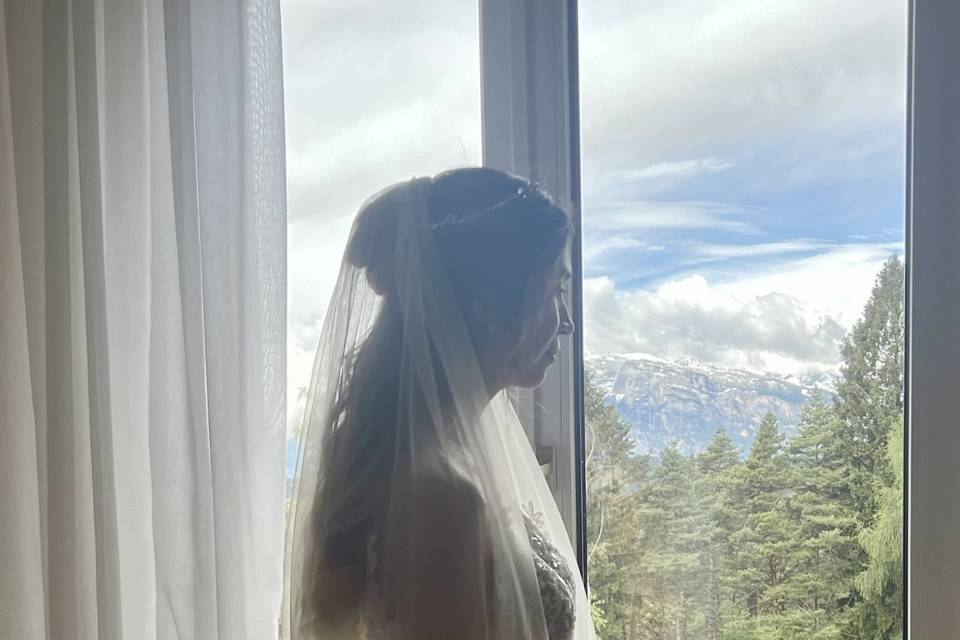 Hairstyle - wedding