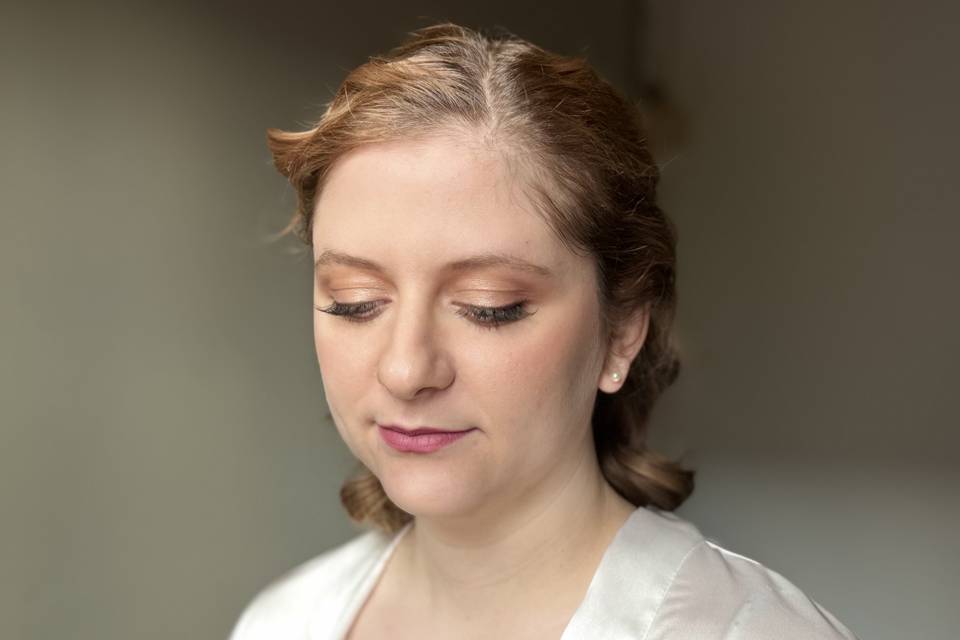 Soft - glam - wedding - makeup