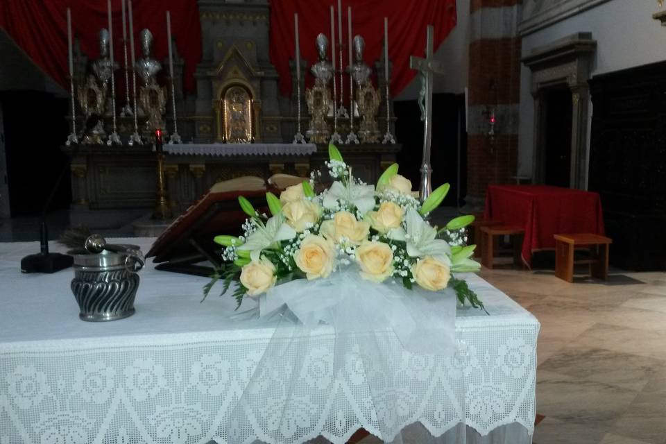 Allestimento altare